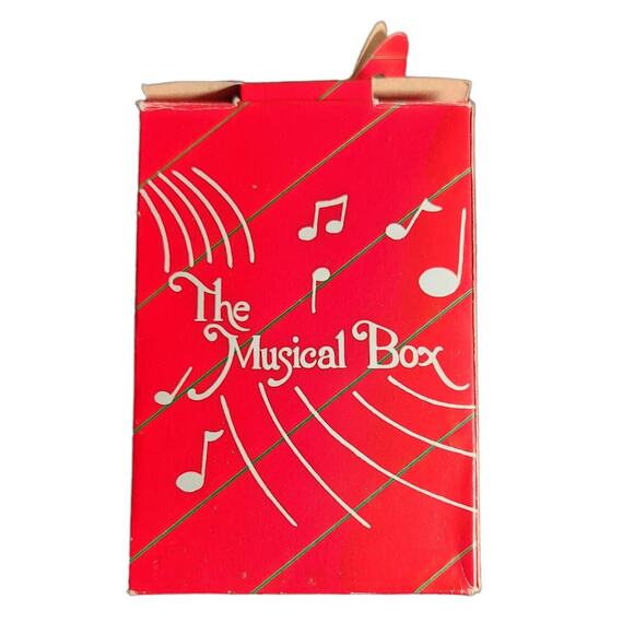 Vintage Music Box Santa Claus Is Coming To Town That Rotates Pre-owned (1950's) - Picture 5 of 6